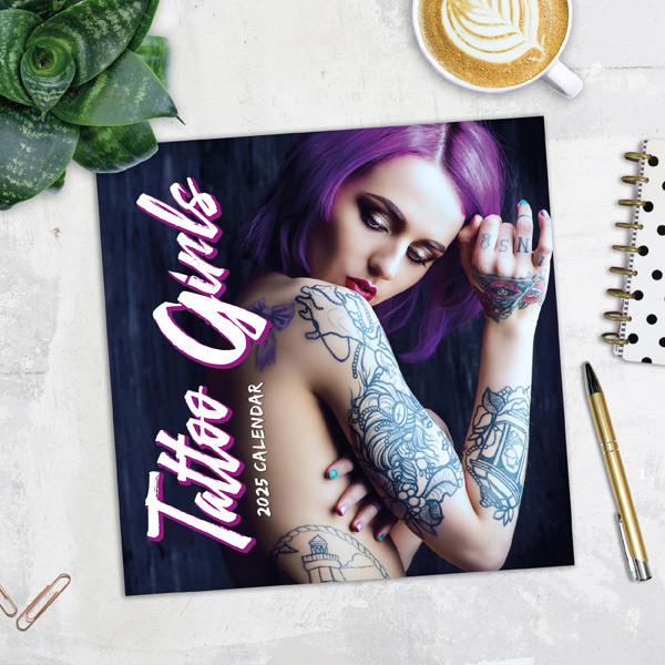 Tattoo Girls Kalender 2025 Kopen? Eenvoudig en snel online 