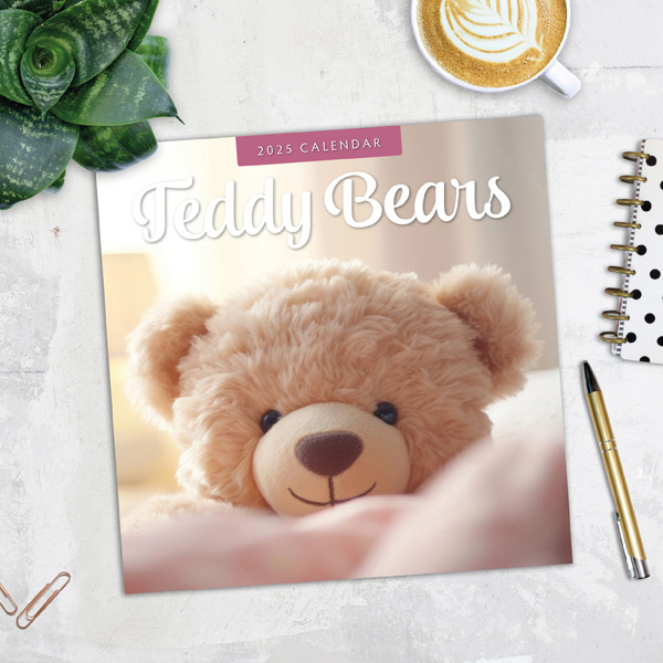 Buying Teddy Bears Calendar 2025? Quick and easy online - Kalenderwinkel.nl