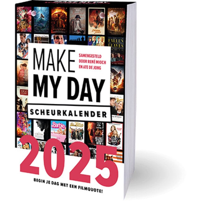 Calendario autoadhesivo Make My Day 2025