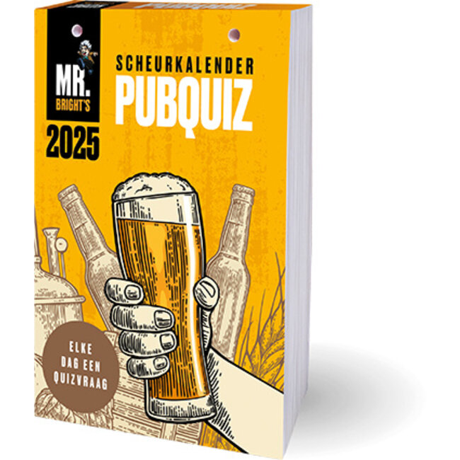 Mr. Bright's Pubquiz Scheurkalender 2025