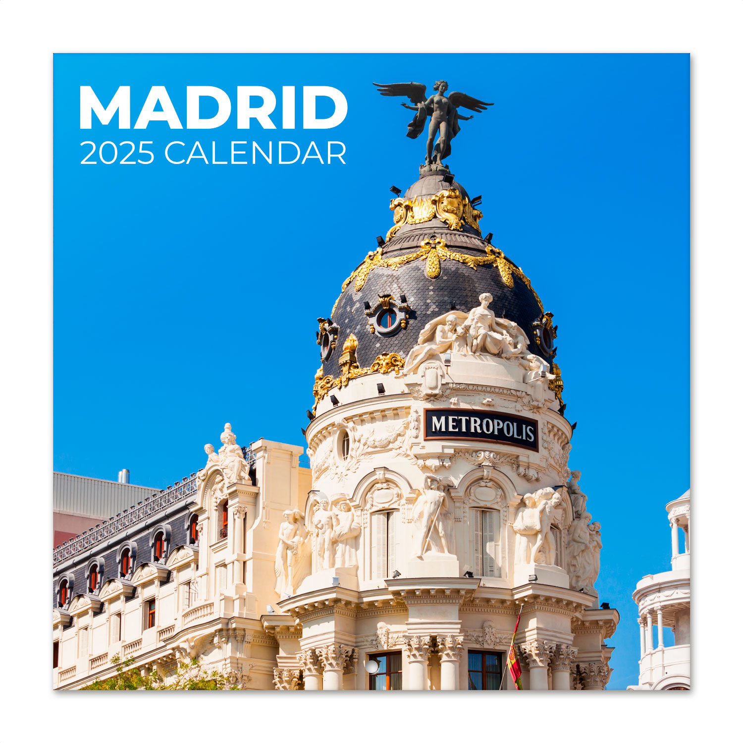 Madrid Kalender 2025 Kopen? Bestel eenvoudig en snel online Kalenderwinkel.nl