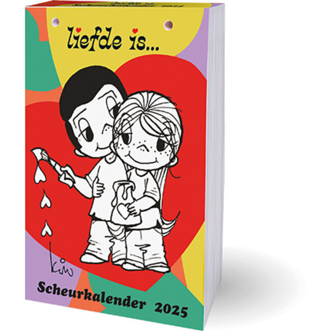 Liebe dreht sich Kalender 2025