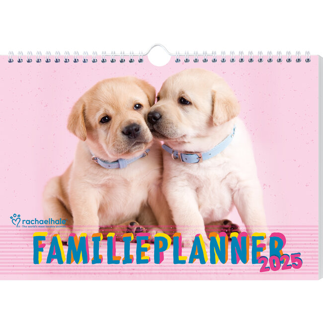 Dogs Family Planner 2025