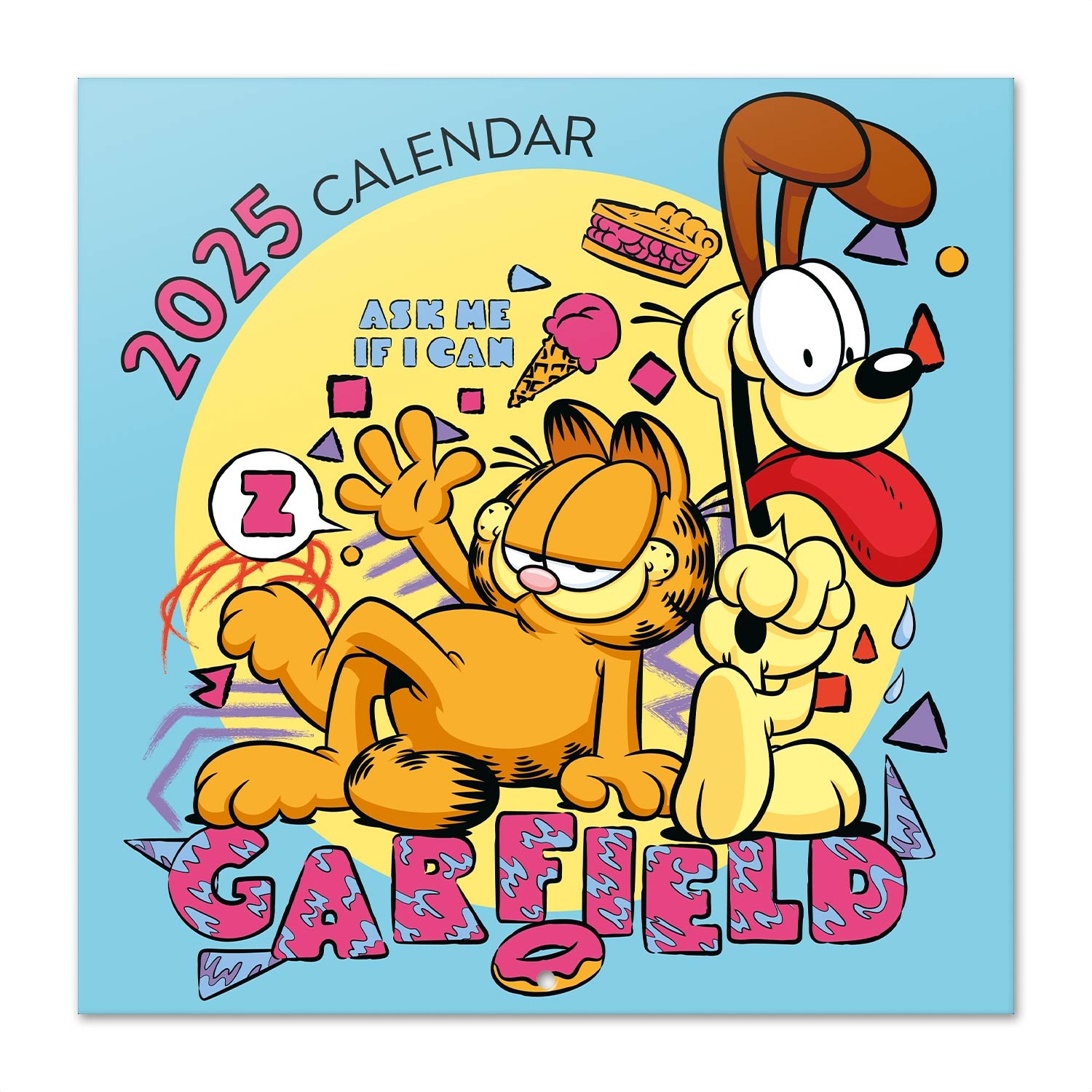 Garfield Kalender 2025 Kopen? Bestel eenvoudig en snel online Garfield Desk Calendar 2025