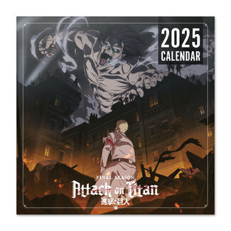 Grupo Attack on Titan Kalender 2025