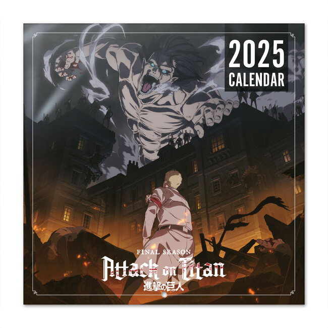 Attack on Titan Calendrier 2025