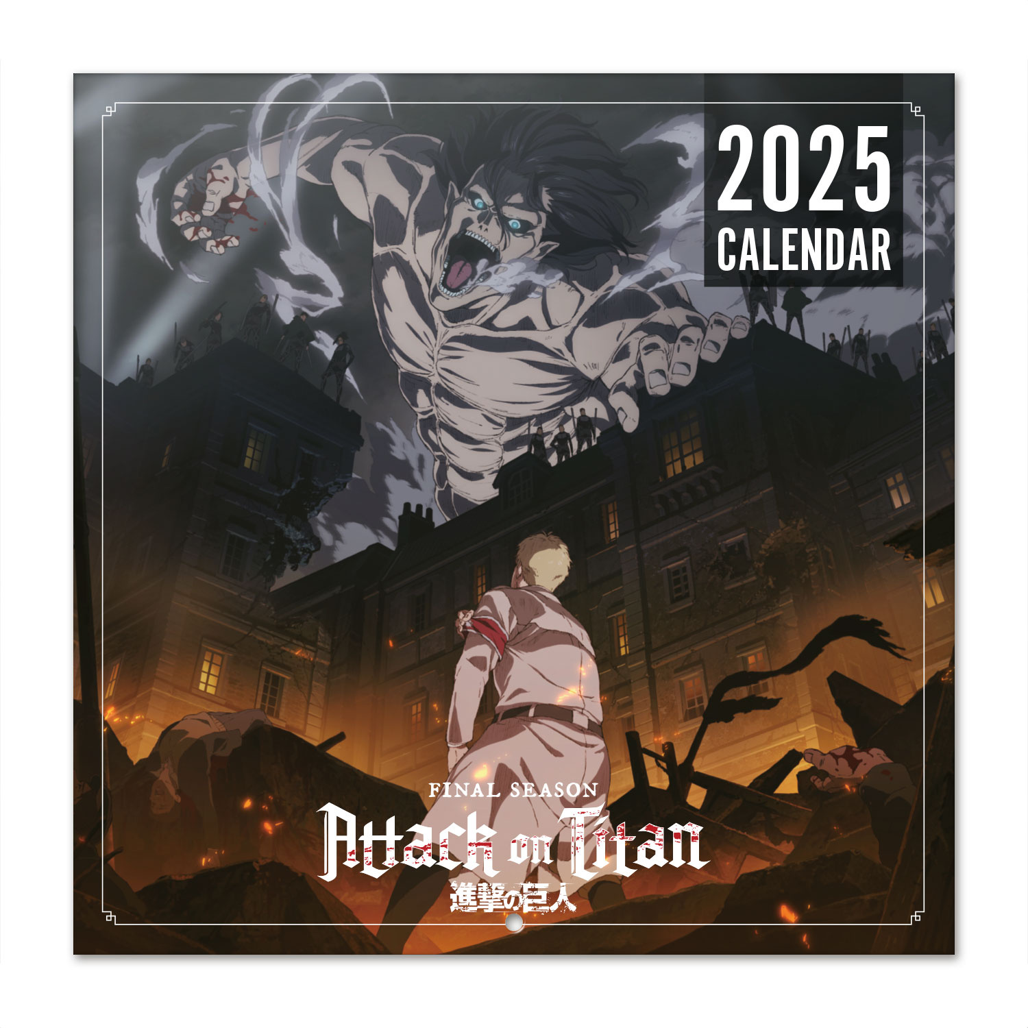 Attack on Titan Kalender 2025