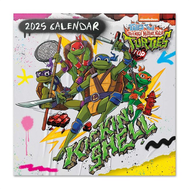 Calendrier des Tortues Ninja 2025