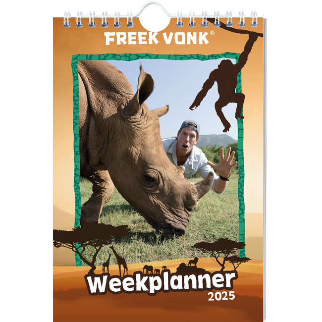 Calendrier hebdomadaire Freek Vonk 2025