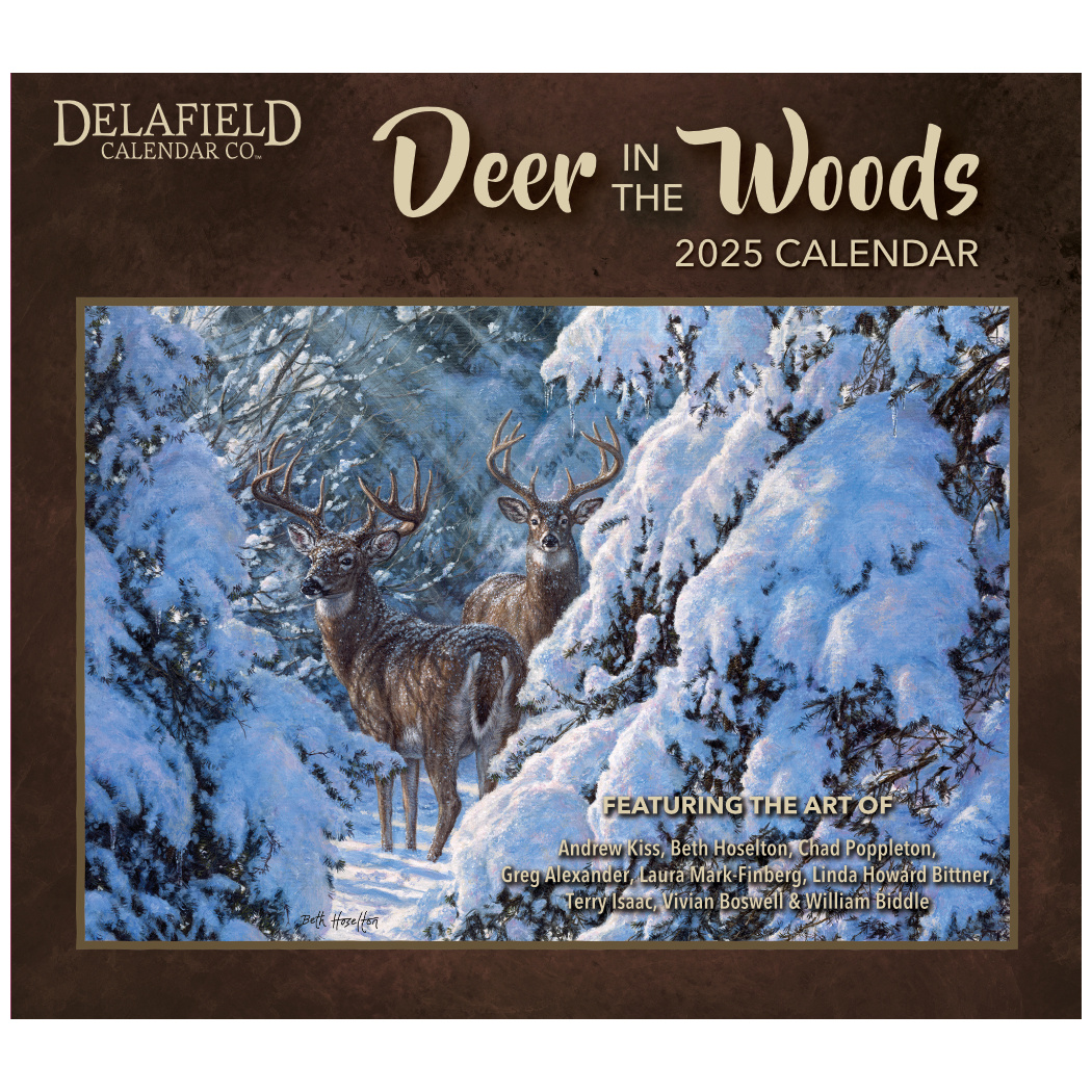 Deer in the Woods Kalender 2025 Kopen? Eenvoudig en snel online