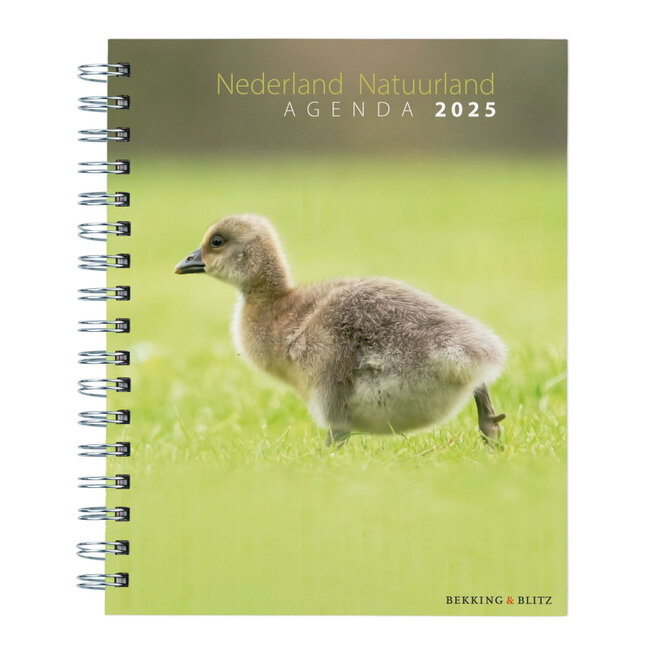 Bekking & Blitz Netherlands Natural Land Weekly Diary 2025