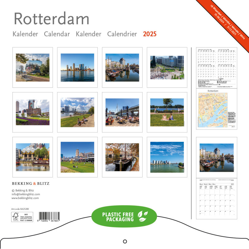 Rotterdam Kalender 2025 Bestellen? Kalenderwinkel.nl