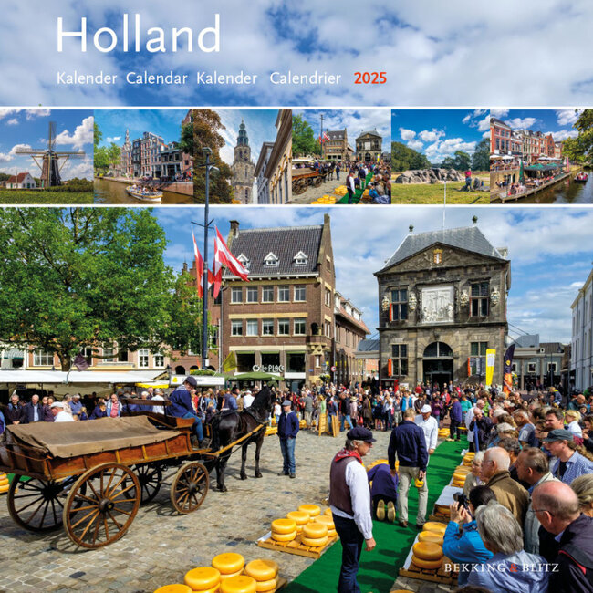 Bekking & Blitz Holland Mini Calendar 2025
