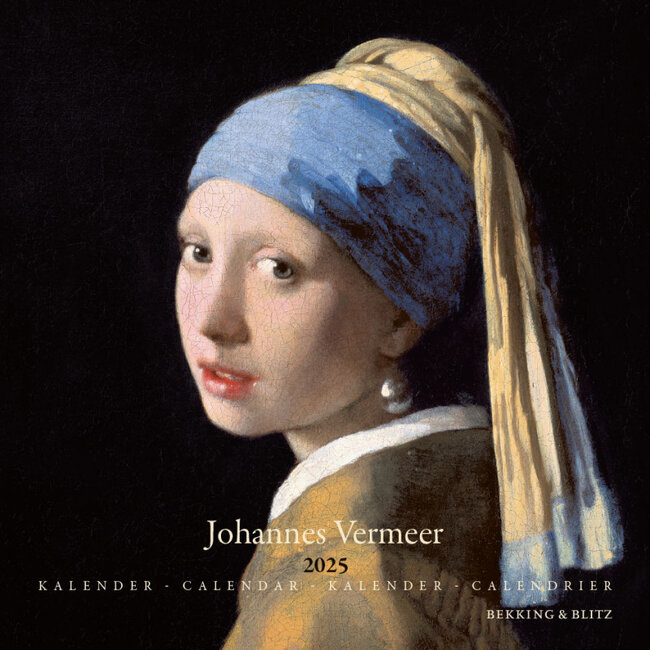 Mini-calendrier Vermeer 2025