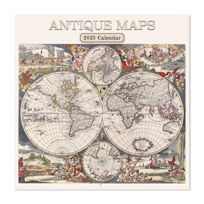 Antique Maps Calendar 2025