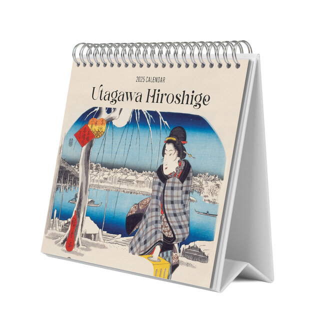 Calendrier de bureau Hiroshige 2025