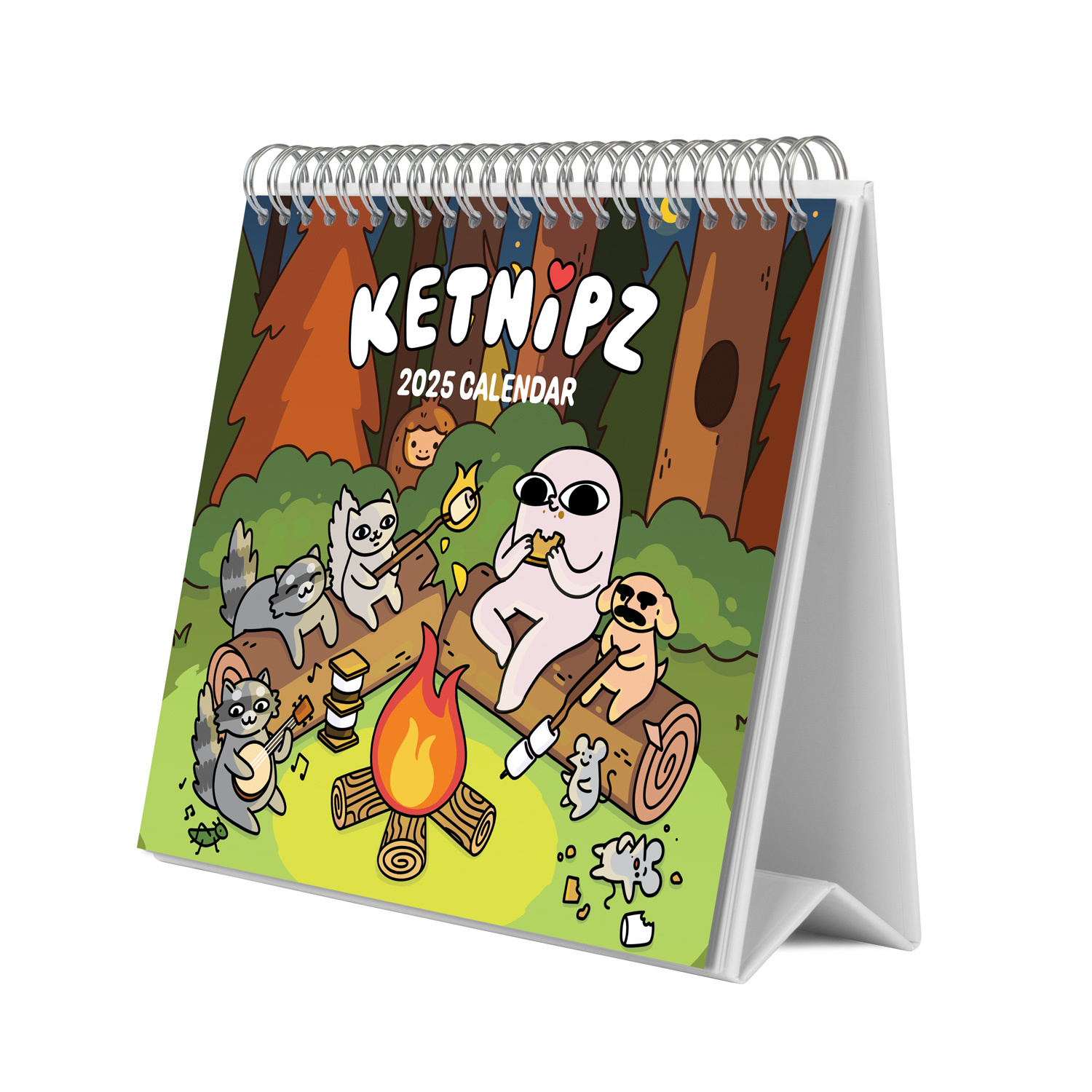 Ketnipz Desk Kalender 2025