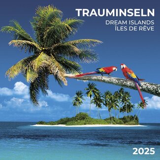 Tushita Calendrier des îles de rêve 2025