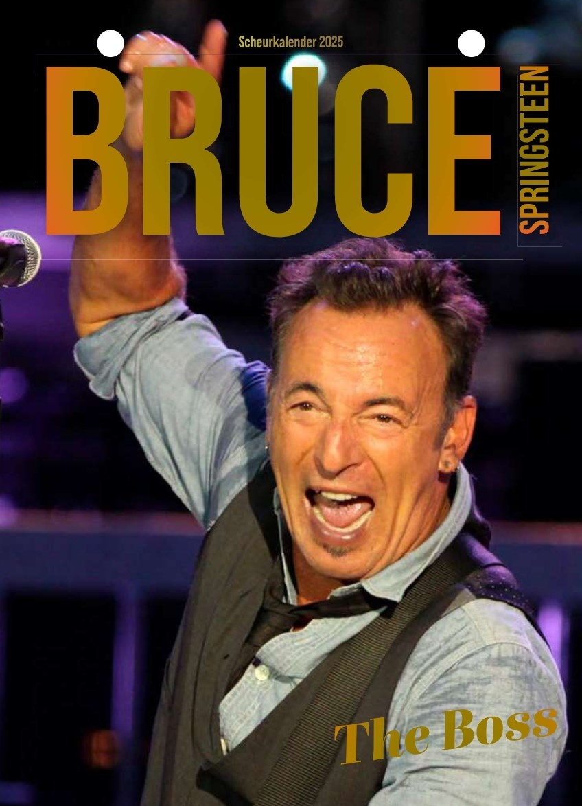 Buy Bruce Springsteen tearoff calendar 2025? Quick and easy online