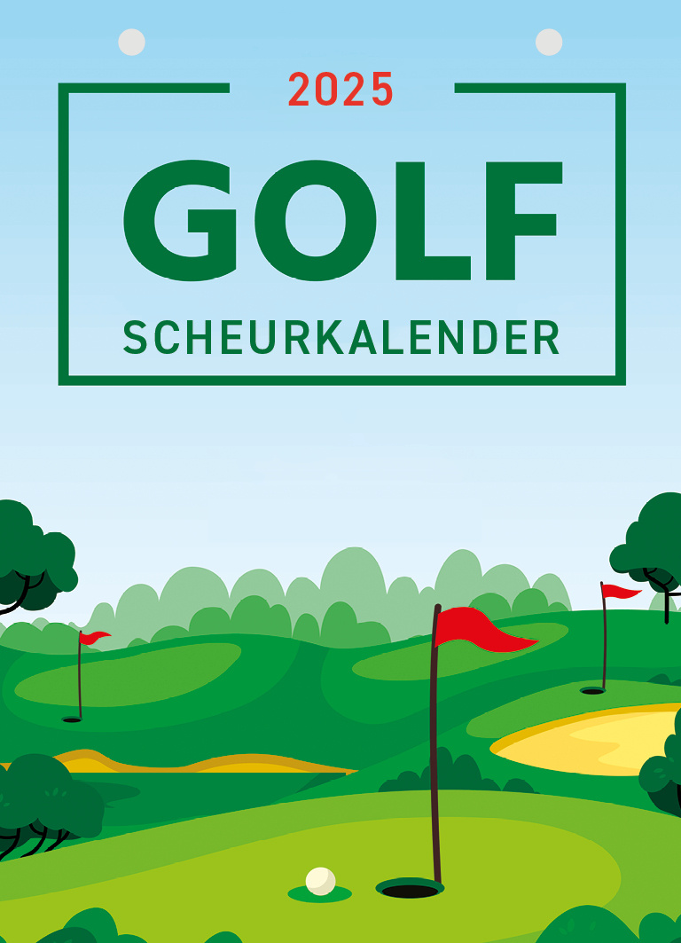 Buy Golf Scheurkalender 2025 Order easily online Kalenderwinkel.nl