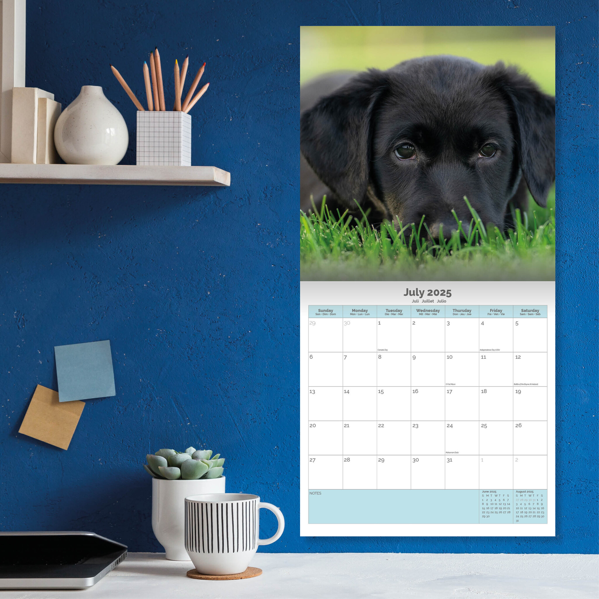 Labrador Retriever Puppies Calendar 2025 Buy? Order easily