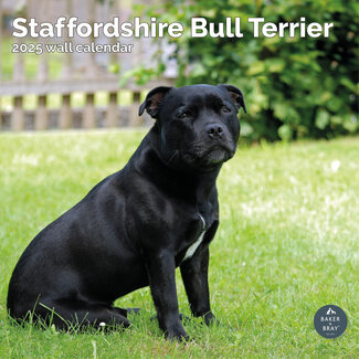 Baker & Bray Calendario Staffordshire Bull Terrier 2025