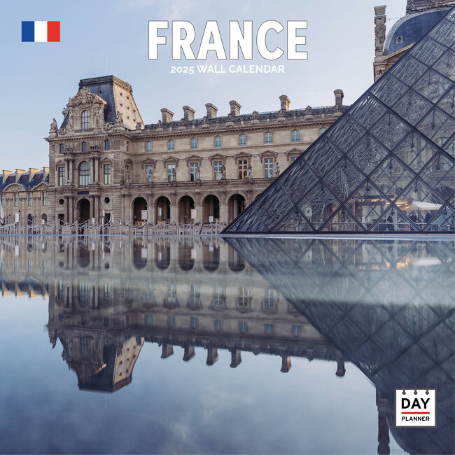 Dayplanner Frankreich Kalender 2025