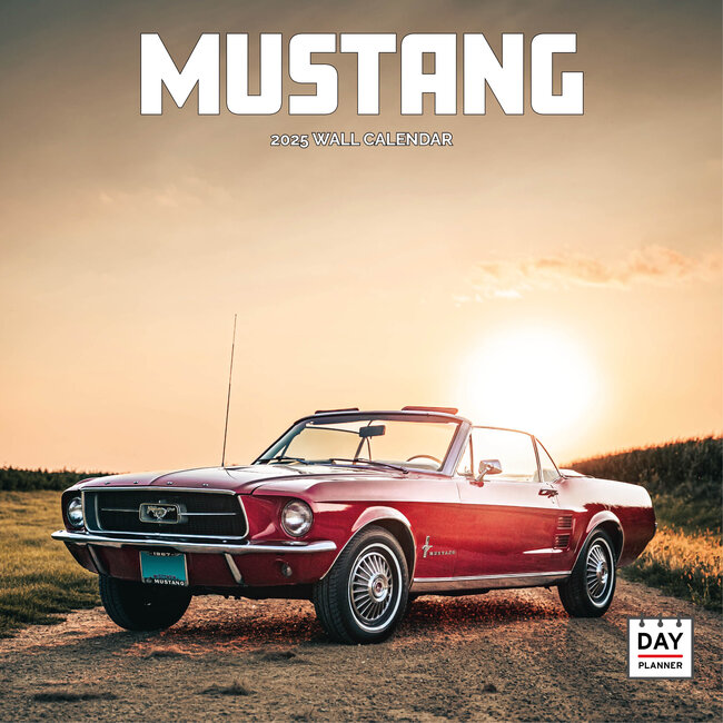 Ford Mustang Calendar 2025