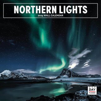 Dayplanner Calendario dell'aurora boreale 2025
