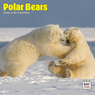 Dayplanner Polar Bears Calendar 2025