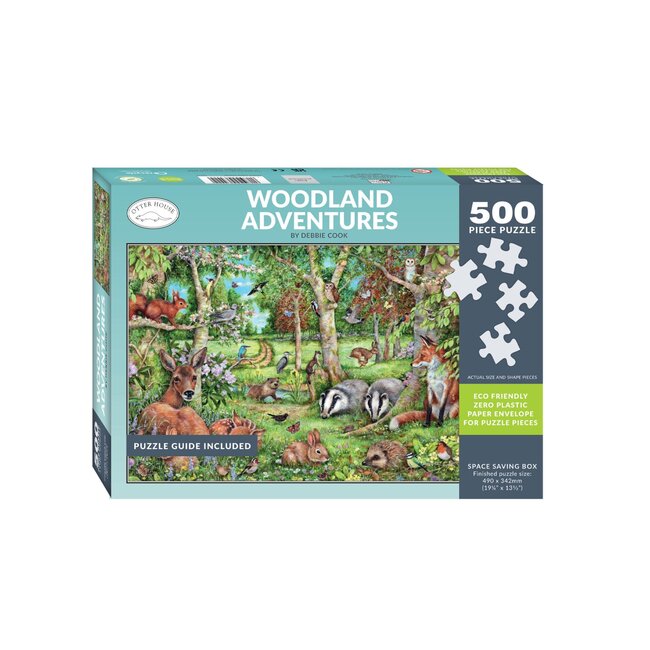 Otterhouse Woodland Adventures Puzzle 500 Teile