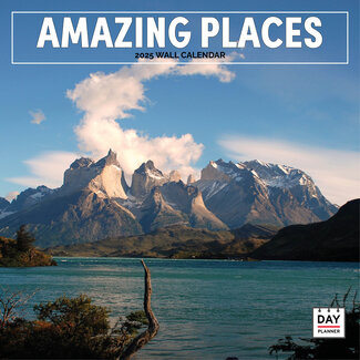 Dayplanner Amazing Places Calendar 2025