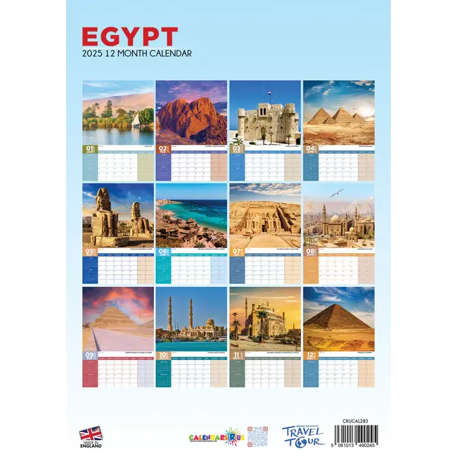 Egypt A3 Calendar 2025? Order easily and quickly online
