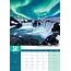 Islande Calendrier A3 2025