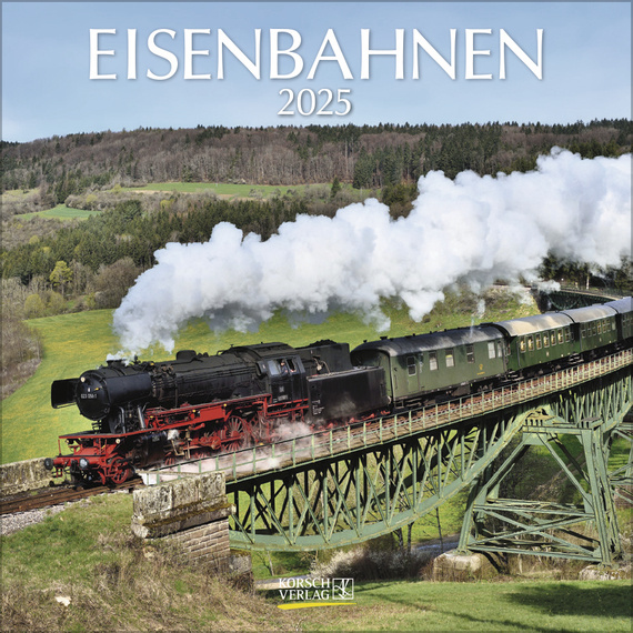 Eisenbahnen - Spoorwegen Kalender 2025