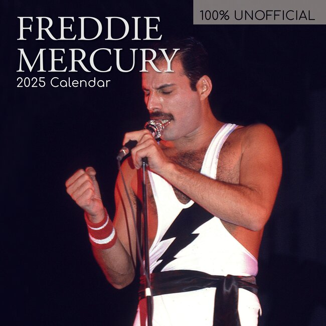 Calendario Freddie Mercury 2025