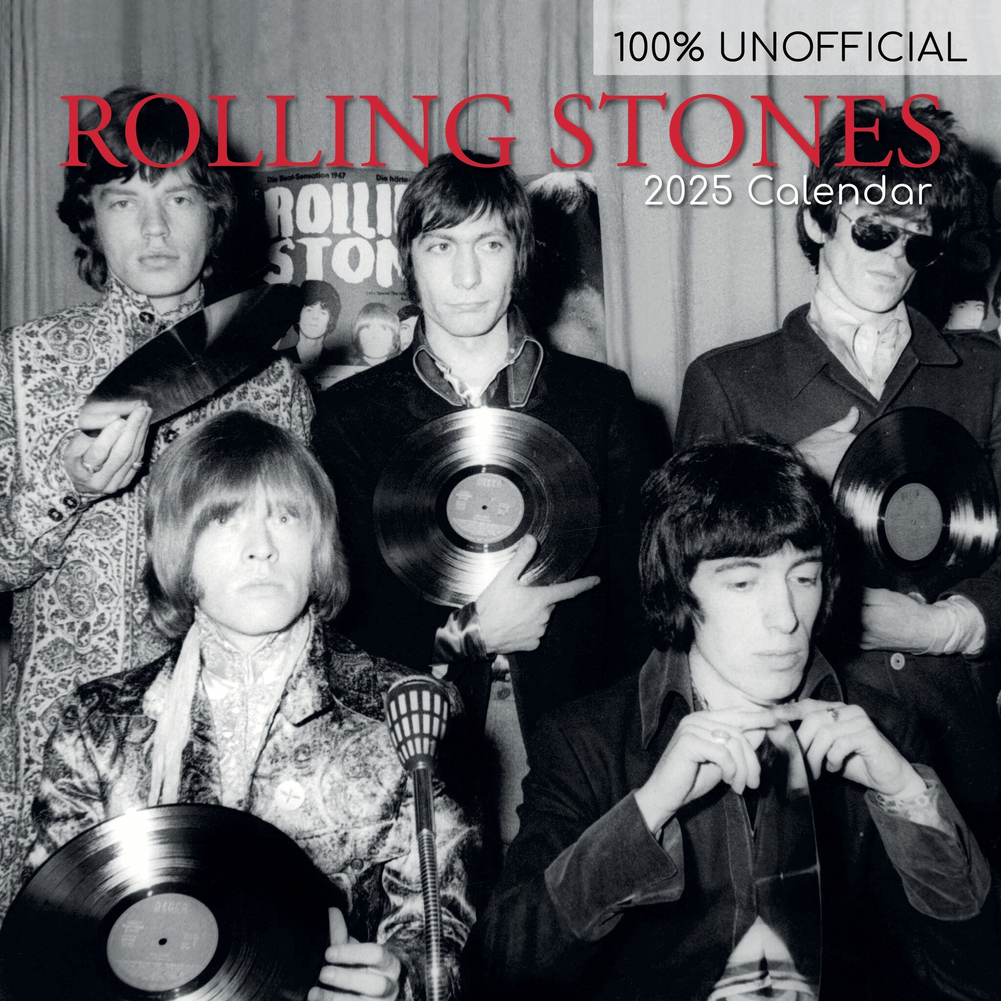 Rolling Stones Kalender 2025