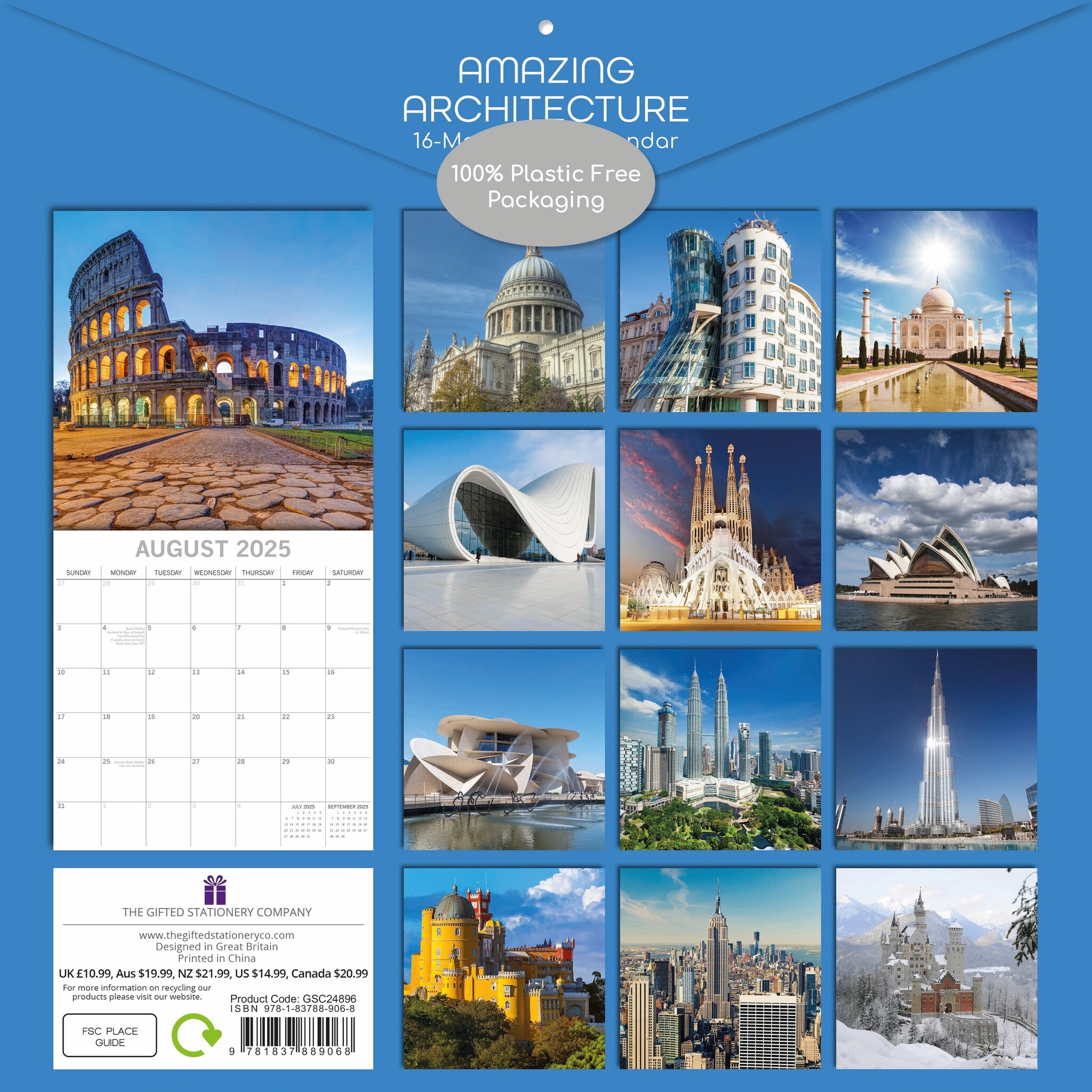 Amazing Architecture Kalender 2025 Kopen? Eenvoudig en snel online