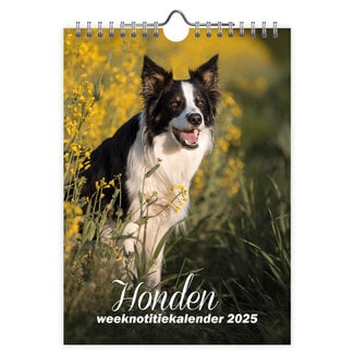 Comello Hunde WEEKnotice-Kalender 2025