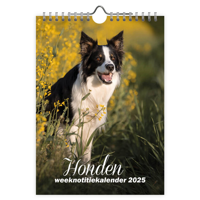 Honden WEEKnotitiekalender 2025