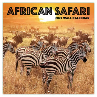 TL Turner Afrikanischer Safari-Kalender 2025