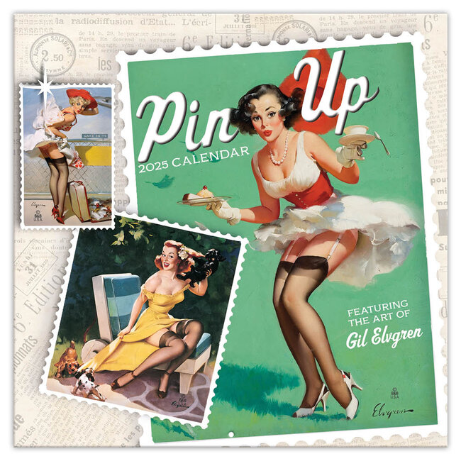 TL Turner Calendrier Pin Up 2025
