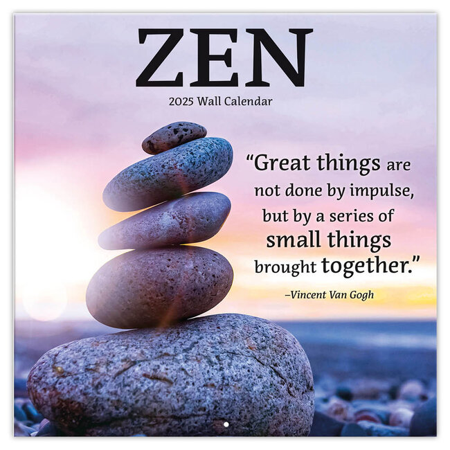 Calendrier Zen 2025 TL Turner