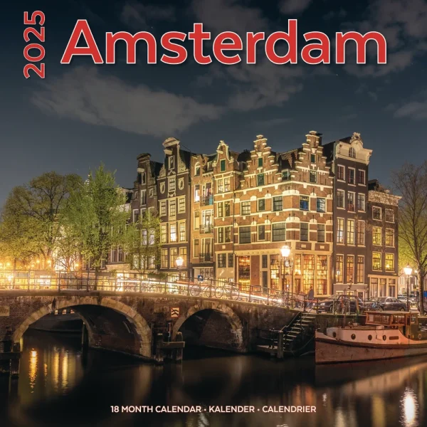 Amsterdam Kalender 2025 Kopen? Bestel eenvoudig online