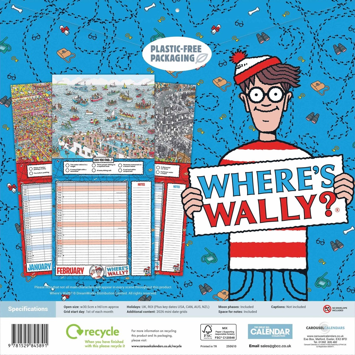 Where's Wally Familie Planner 2025 Kopen? Bestel eenvoudig Online