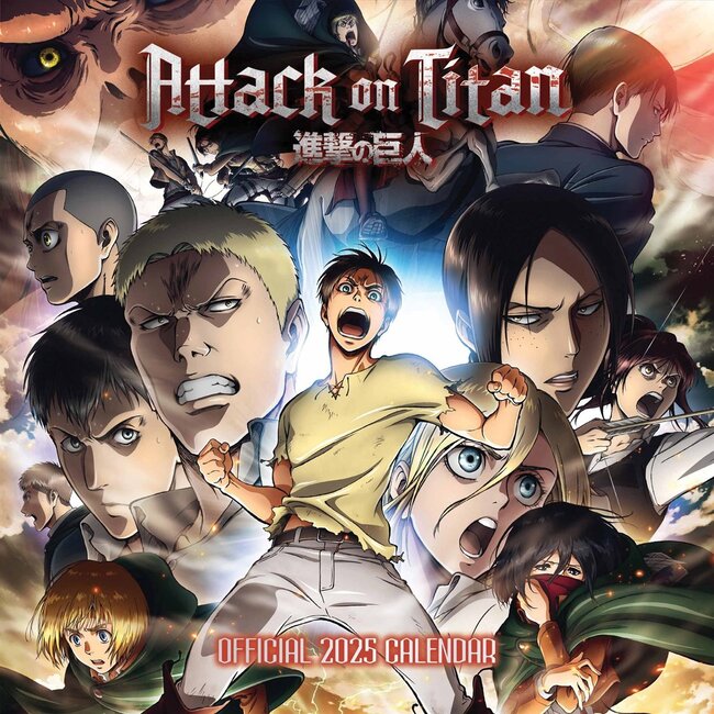 Attack On Titan Kalender 2025