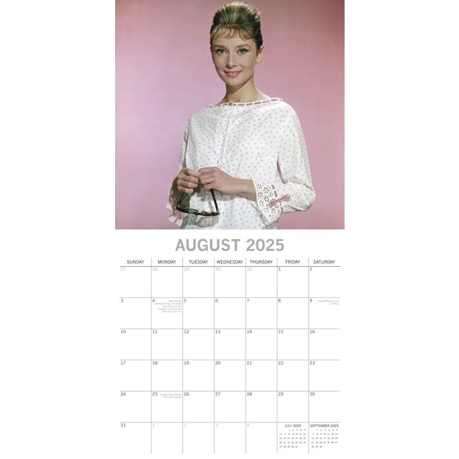 Buy Audrey Hepburn Calendar 2025? Order online quickly and easily