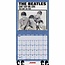 Calendario The Beatles 2025 Coll Edition