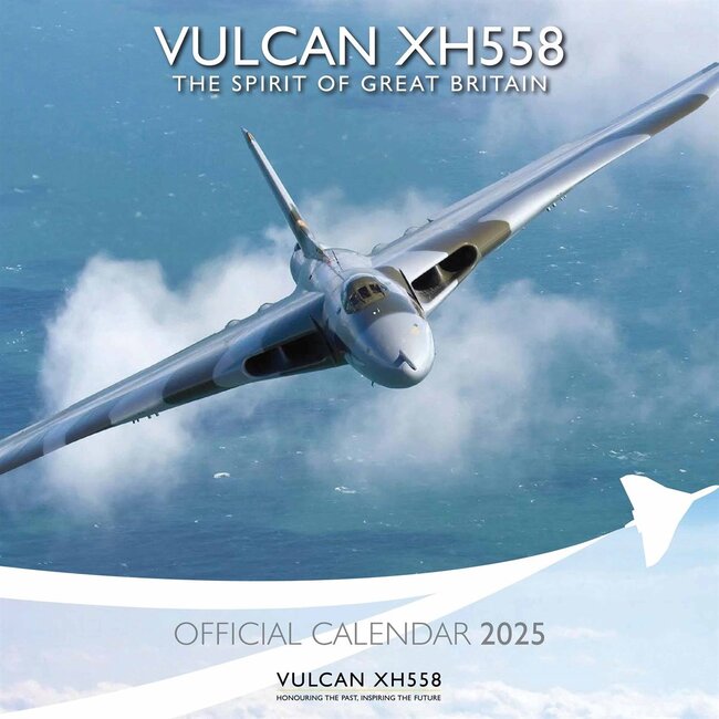 Vulcan XH558 Calendar 2025