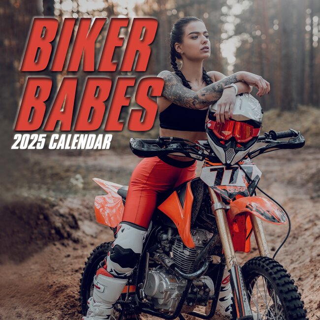 The Gifted Stationary Calendrier Biker Babes 2025